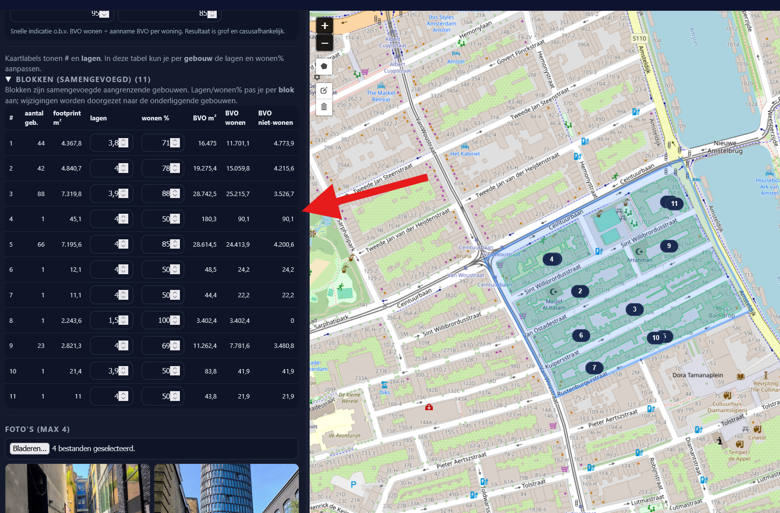 Blokken maken en aanpassen
