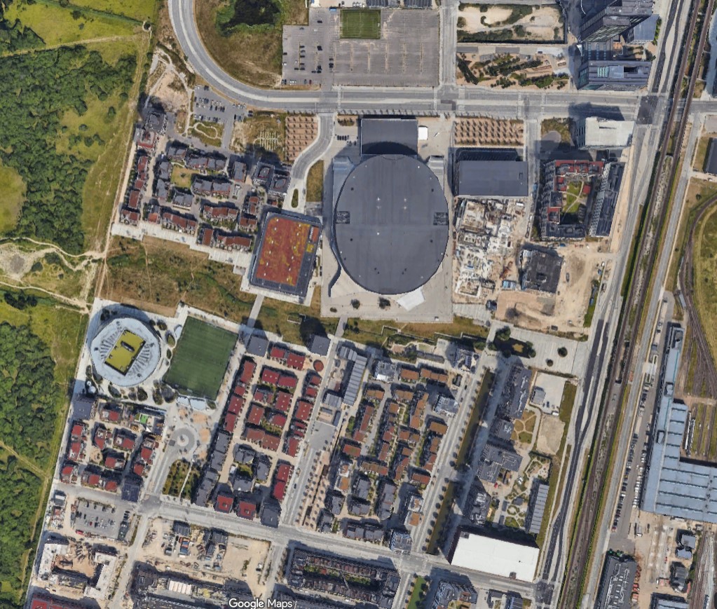 Byfaeleden, Orestad overzicht