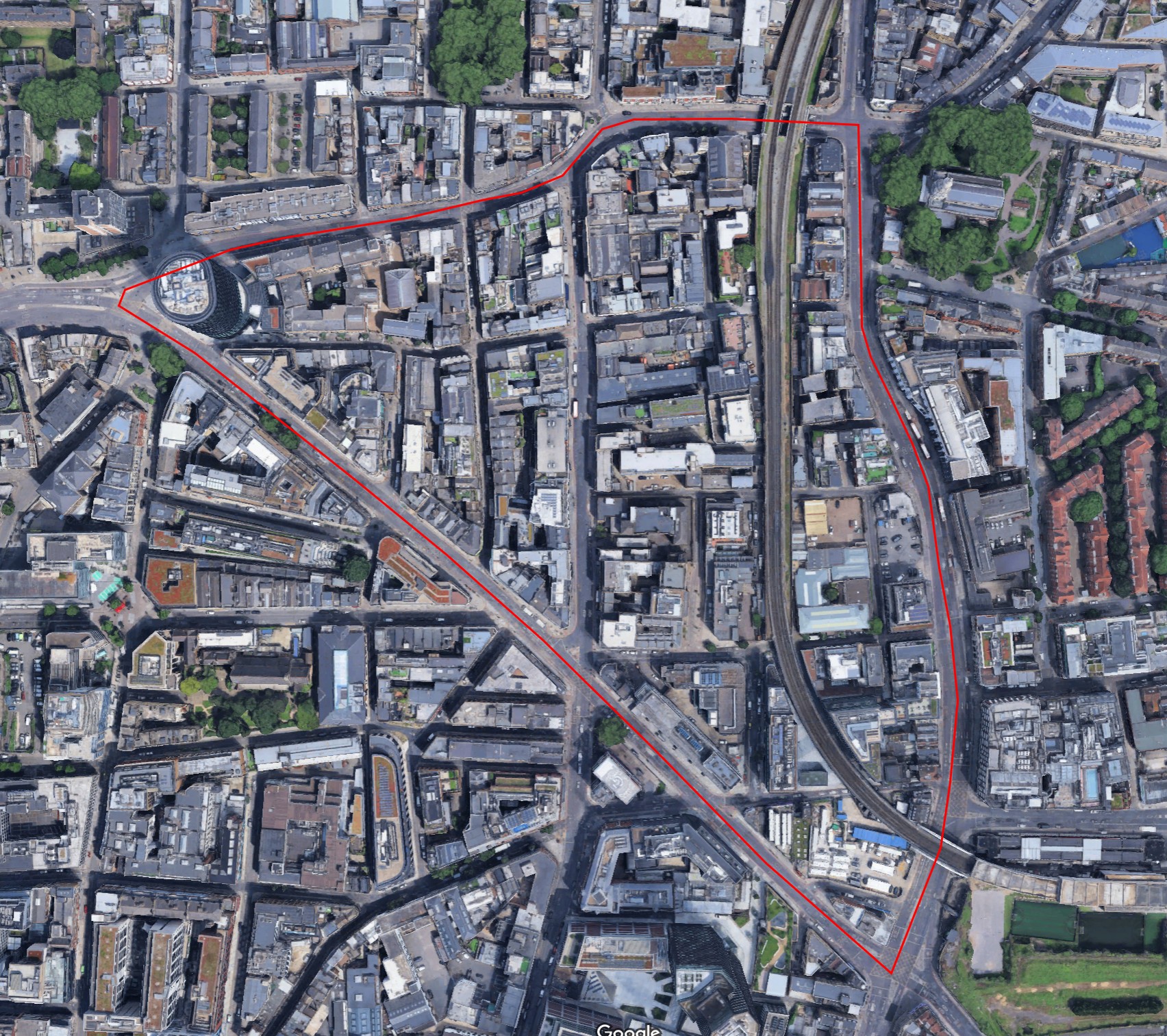 Shoreditch overzicht